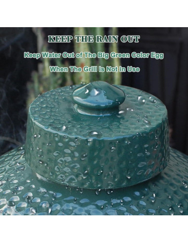 Tapa Cerámica KAMaster para Big Green Egg Mediano Grande XL