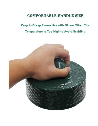 Tapa Cerámica KAMaster para Big Green Egg Mediano Grande XL