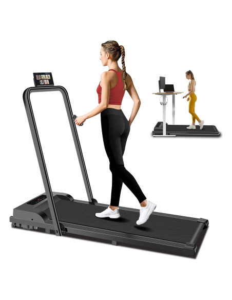 Caminadora Plegable ApexNexus 3 en 1 para Espacios Pequeños