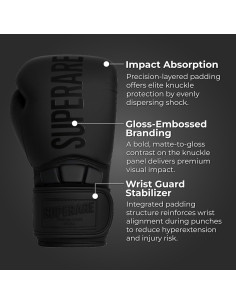 Guantes de Boxeo Superare Supergel V - 10 OZ - Unisex 2