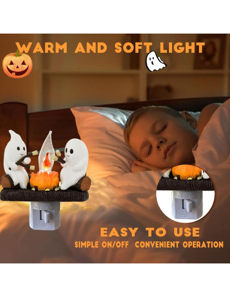 Luz Nocturna Parpadeante Fantasma de Fogata 226g