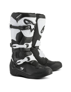 Botas de Motocross Alpinestars Tech 3 Talla 15 Negro/Blanco