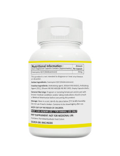 Cápsulas Coenzima Q10 Space Life Science 100 Unidades para Perros 2