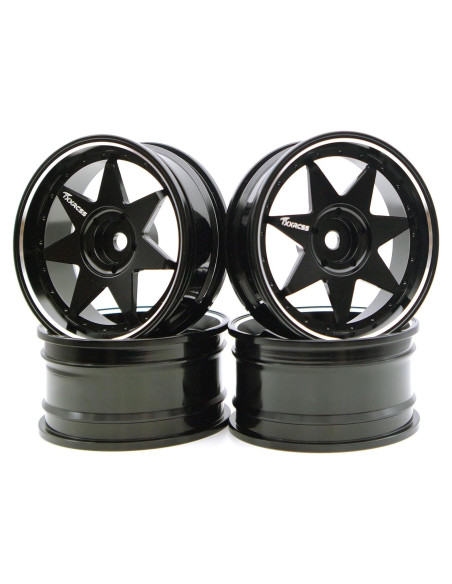 Neumáticos de Drift RC 1/10 Aluminio 4Pcs 52mm Tamiya Traxxas