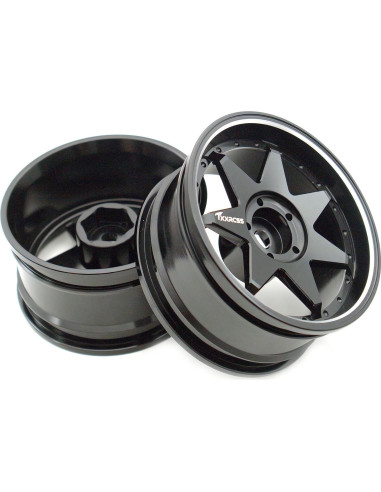 Neumáticos de Drift RC 1/10 Aluminio 4Pcs 52mm Tamiya Traxxas