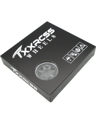 Neumáticos de Drift RC 1/10 Aluminio 4Pcs 52mm Tamiya Traxxas