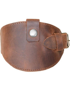 Protector de Botas de Motocicleta Hide & Drink Cuero Marrón 2