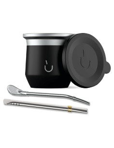 Taza de Yerba Mate BALIBETOV Acero Inoxidable 226ml Aislada