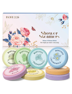 Bañadores de vapor aromaterapia Bofuoos 240g - Relajación SPA