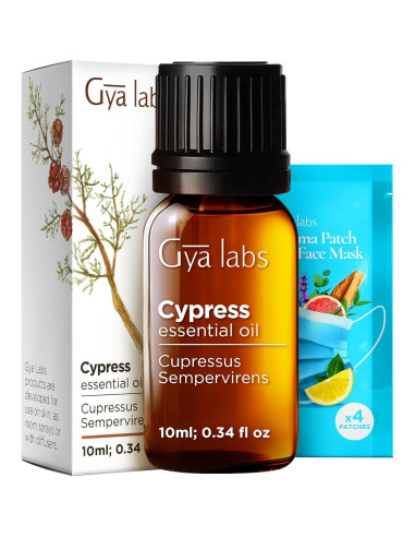 Set de Aceites Esenciales Gya Labs: Gaulteria y Ciprés 10ml