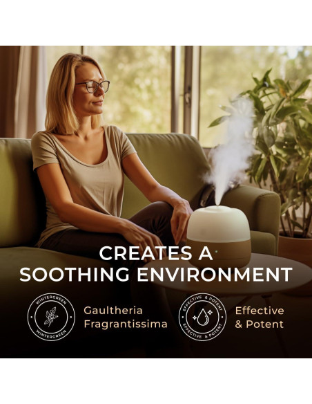 Set de Aceites Esenciales Gya Labs: Gaulteria y Ciprés 10ml