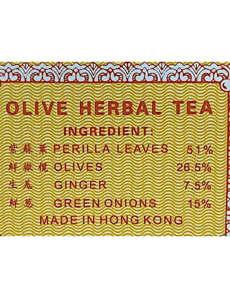 Té Herbal Chino Tradicional Guilin Gexianweng 80g Set de 2