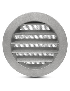 Rejilla de Ventilación Redonda FRESH SPEED 15.24 cm Gris