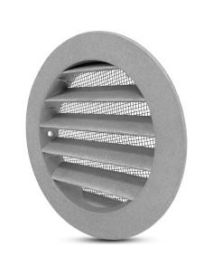 Rejilla de Ventilación Redonda FRESH SPEED 15.24 cm Gris 2