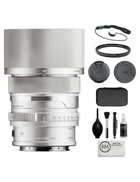 Lente Sigma 65mm f/2 DG Contemporánea Montura L + Accesorios