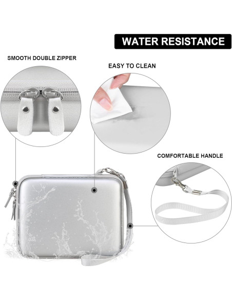 Funda Dura Supmay para Impresora Fujifilm Instax Square Link Gris