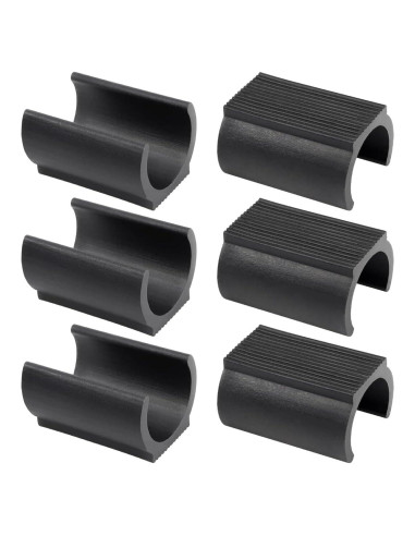 30 Tapas de Plástico Antideslizantes para Patas de Sillas 22mm