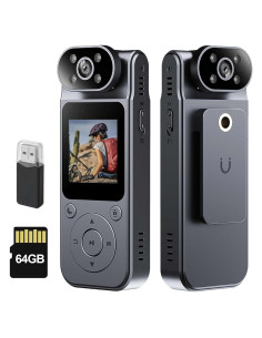 Cámara Corporal Mini Tauboly HM124BS4 1080P con Visión Nocturna