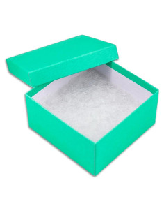 Cajas de Joyería de Cartón TheDisplayGuys - 100 Unidades 9.9x9.9x5.1cm