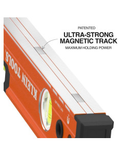 Nivel de Caja Magnético Klein Tools 61cm 3 Viales Aluminio 2