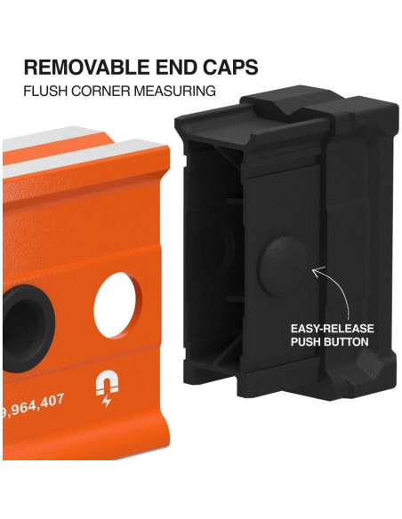 Nivel de Caja Magnético Klein Tools 61cm 3 Viales Aluminio