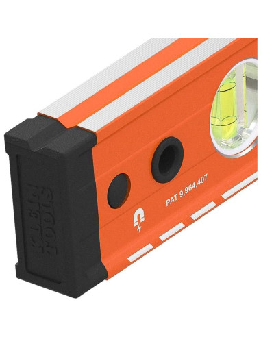 Nivel de Caja Magnético Klein Tools 61cm 3 Viales Aluminio