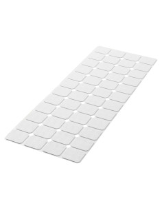 Alfombra de Baño Antideslizante MeimeiDe 102cm x 38cm Blanca