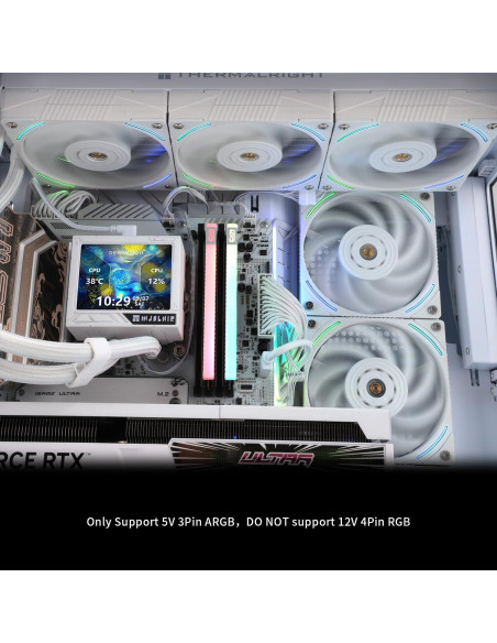 Enfriador AIO Thermalright Mjolnir Vision 360 ARGB Blanco