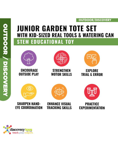 Juego de Jardinería para Niños Discovery Toys - 5 Piezas