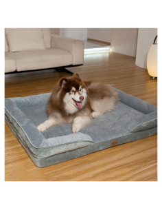 Cama Ortopédica para Perros Extra Grandes ARHAT 106.68x81.28cm
