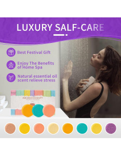 Juego de 8 Pastillas de Vapor Aromaterapia Deeegel - Spa en Casa 2