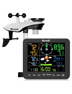 Estación Meteorológica Sainlogic SA8 con Pluviómetro y Velocímetro