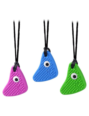Collares Masticables Sensoriales Seeway - 3 Piezas Silicona