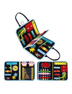 Paquete de 4 mantas de fidget HNYG para adultos con demencia