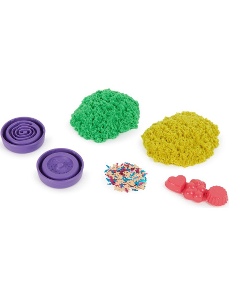 Arena Cinética Flowfetti 4oz - Juguete Sensorial para Niños