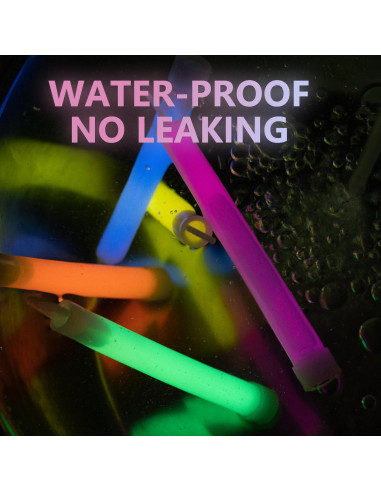 Paquete de 24 Palos de Luz Brillantes Naivees 15.24 cm