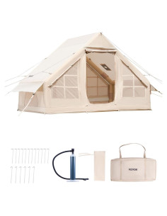 Tienda Inflable VEVOR para Camping 3-5 Personas 6.5 m