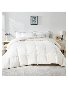 Edredón de Fibras de Plumón Orgánico KUSNUG Queen 228x228 cm