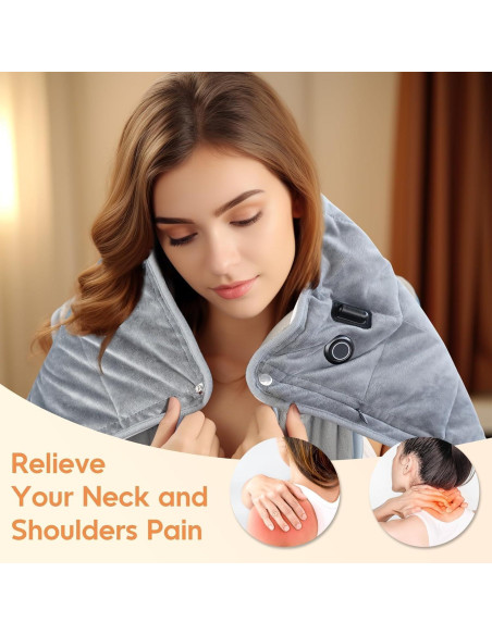 Almohadilla Térmica OKK 12V Extra Grande 84x43cm con Peso