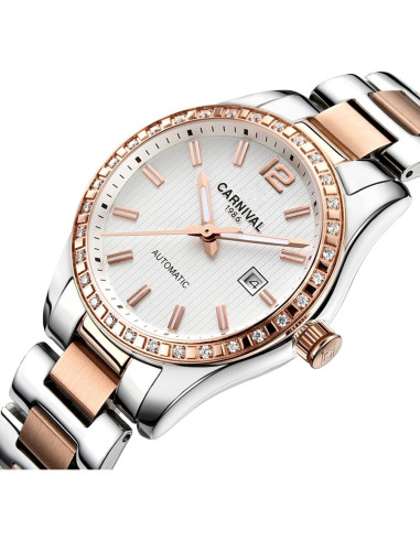 Reloj Automático para Mujer LOREO 8685L Azul con Zafiro