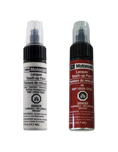 Pintura de Retoque Ford Motorcraft 14.79ml Rojo Metálico