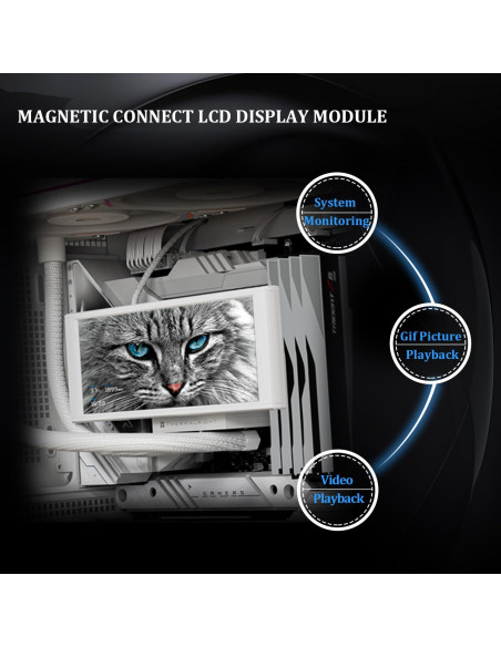 Enfriador Líquido CPU Thermalright Trofeo Vision 360 ARGB Blanco