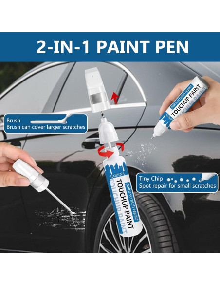 Pintura de Retoque LABNNA Negro Ébano 0.4 Fl Oz para Kia