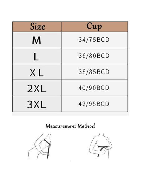 Sujetador de Lactancia Sin Aros IWOLLENCE - Bralette Cómodo