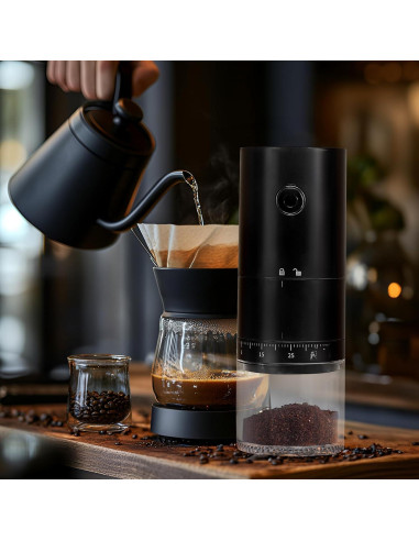 Molino de Café Eléctrico Portátil ShunChengFa HB-995 1500mAh