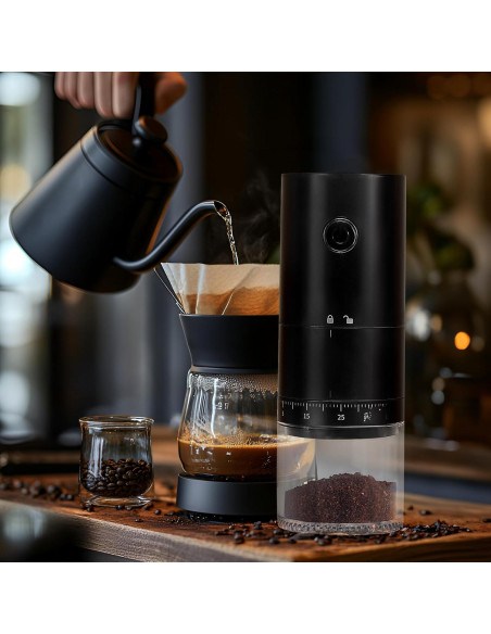 Molino de Café Eléctrico Portátil ShunChengFa HB-995 1500mAh