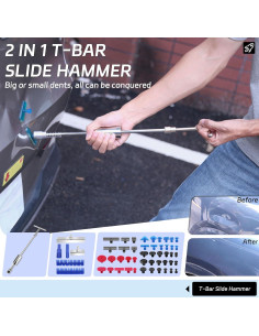 Kit de Reparación de Abolladuras DentWiz - Profesional Completo 2