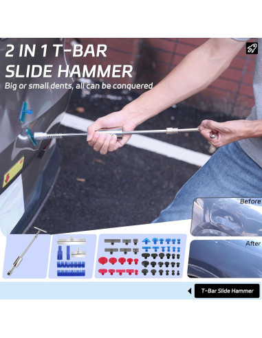 Kit de Reparación de Abolladuras DentWiz - Profesional Completo