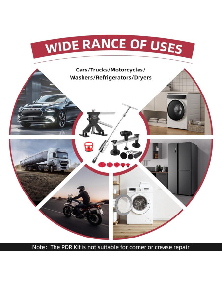 Kit de Reparación de Abolladuras DentWiz - Profesional Completo