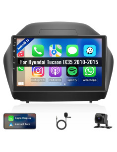 Unidad de Cabeza CAMECHO Android 13 para Hyundai Tucson 2010-2015